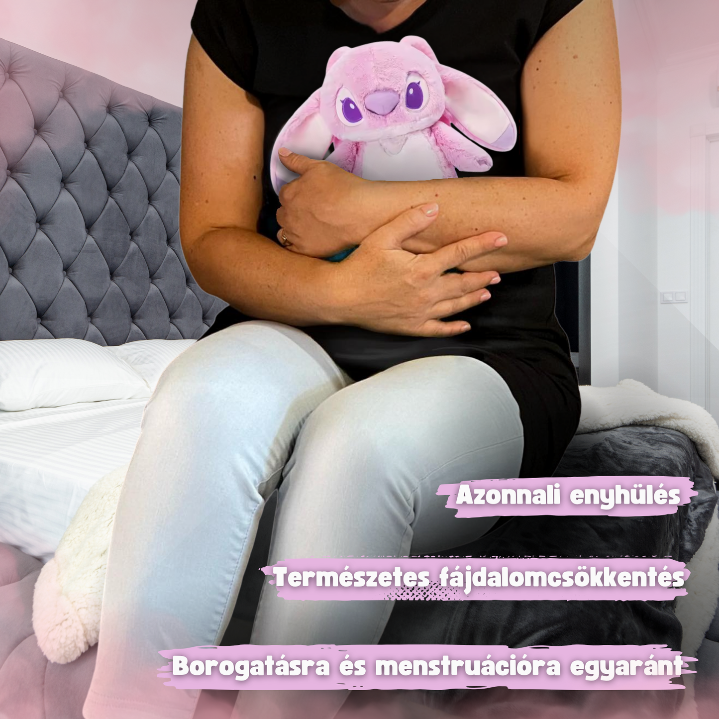 Hőterápiás Angel Plüss | Engedd, hogy a gyógyulás átöleljen!