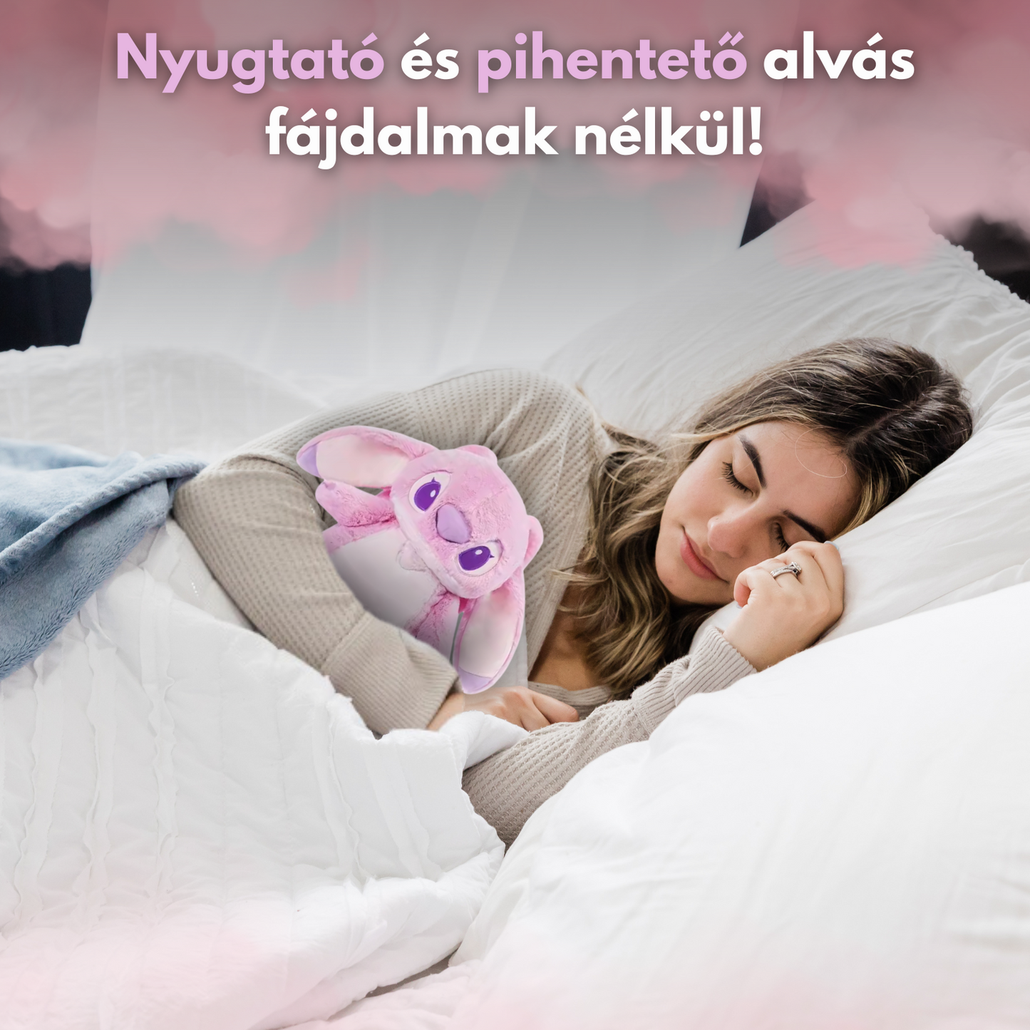 Hőterápiás Angel Plüss | Nyugtató meleg, ahol a legnagyobb szükséged van rá