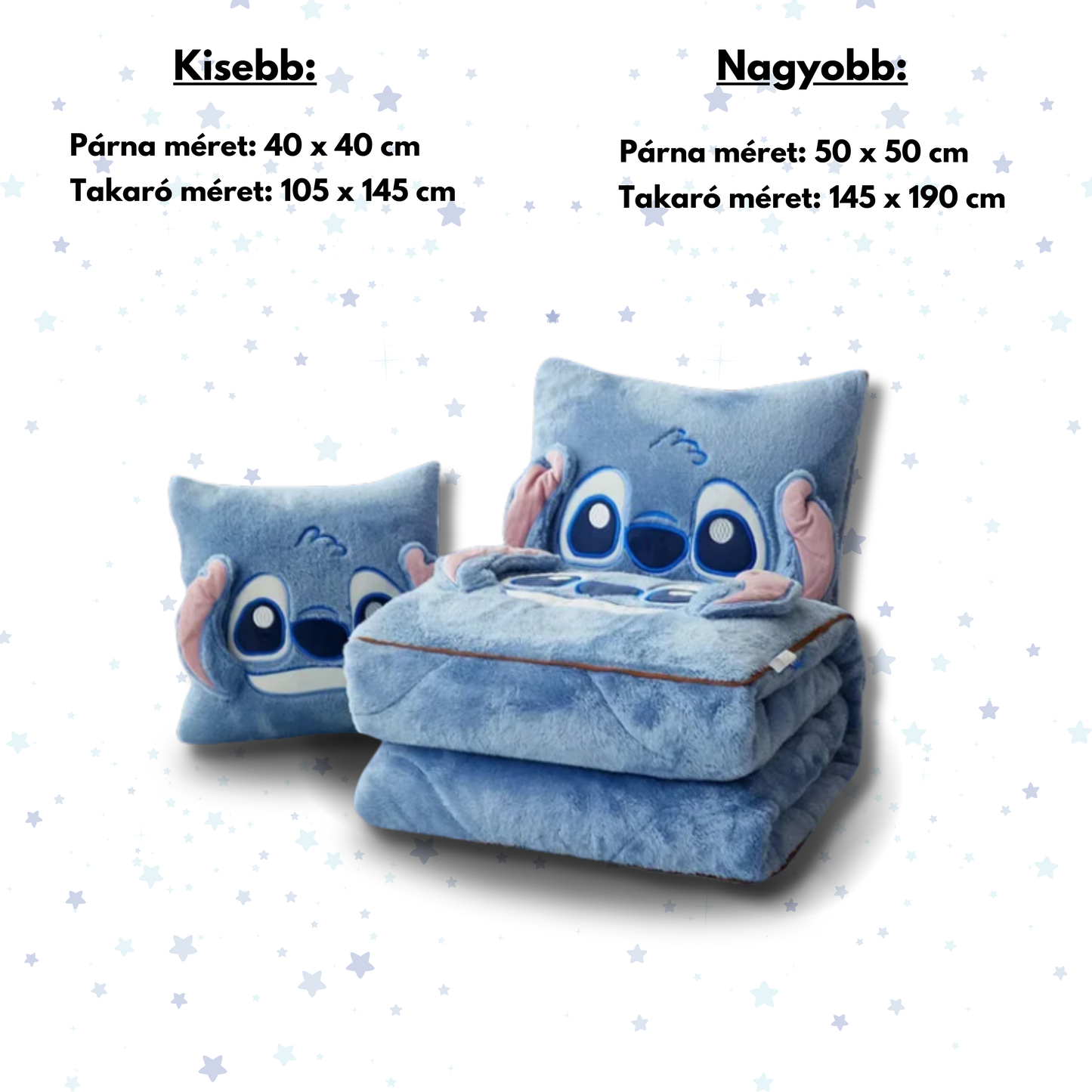 2 az 1-ben PárnaTakaró - Plüssterápia