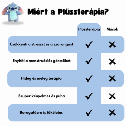 Hőterápiás Stitch plüss