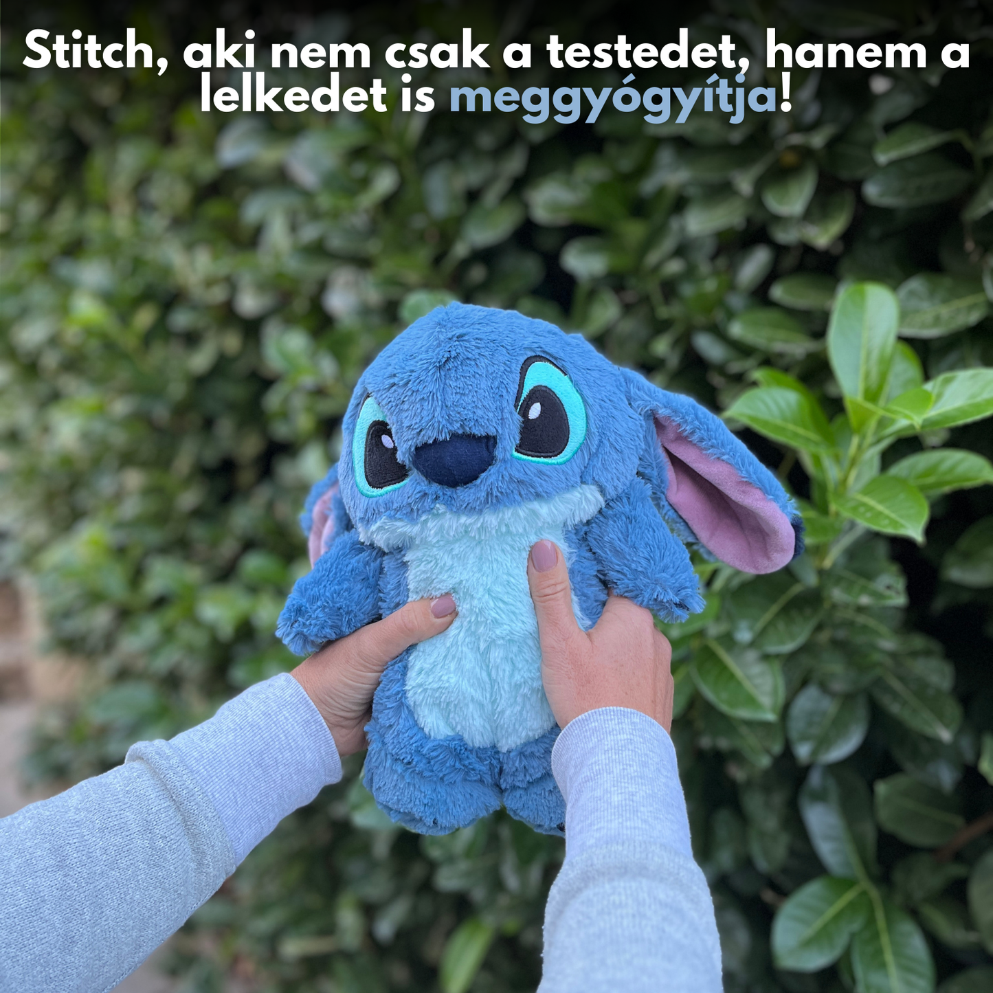 Hőterápiás Stitch plüss